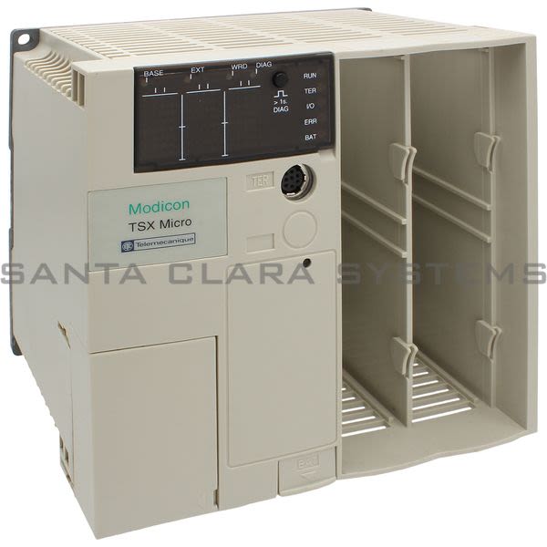 Telemecanique TSX3710000 Micro Base TSX37-10, 120/240 VAC Power, No I/O Product Image