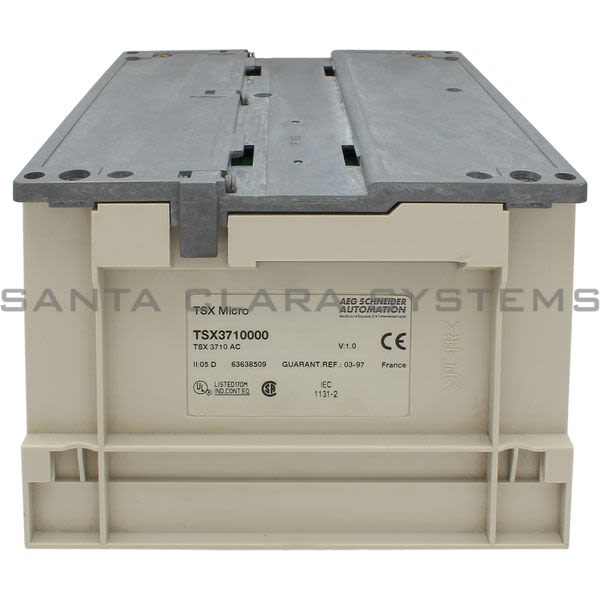 Telemecanique TSX3710000 Micro Base TSX37-10, 120/240 VAC Power, No I/O Product Image