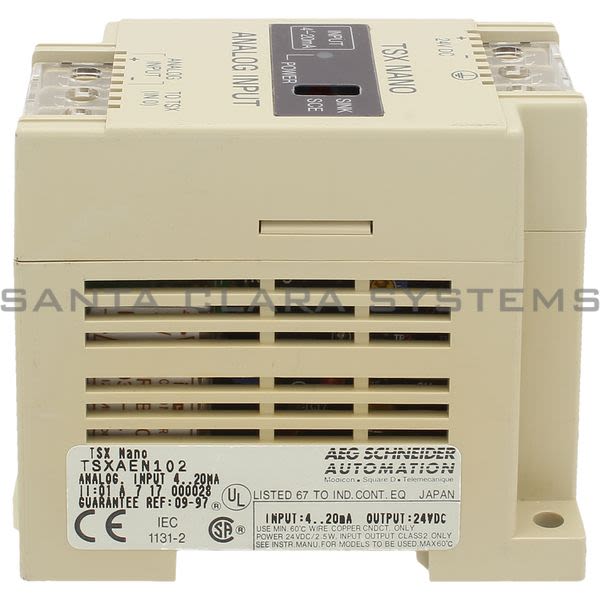 Telemecanique TSX AEN102  Input Module Product Image