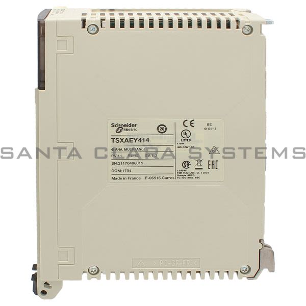 Telemecanique TSXAEY414 analog input module Modicon Premium - 4 I multirange Product Image