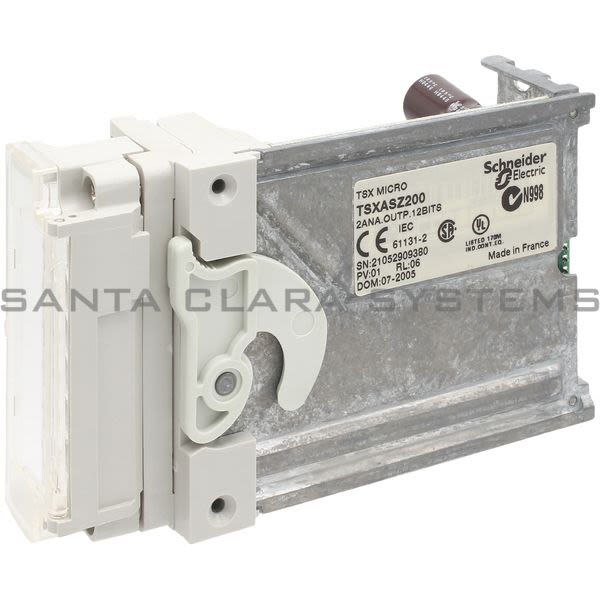 Telemecanique TSXASZ200 TSX Micro - 2 analogue output +/- 10 V, 0-20, 4-20 mA Product Image