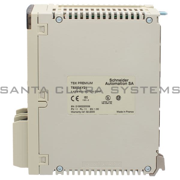 Telemecanique TSXCAY21 motion control modules - for servomotors - 8 ms..10 s - 2 axis Product Image