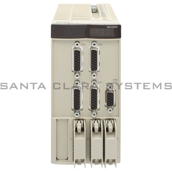 Telemecanique TSX CAY41  motion control modules - for servomotors - 8 ms..10 s - 4 axis Product Image