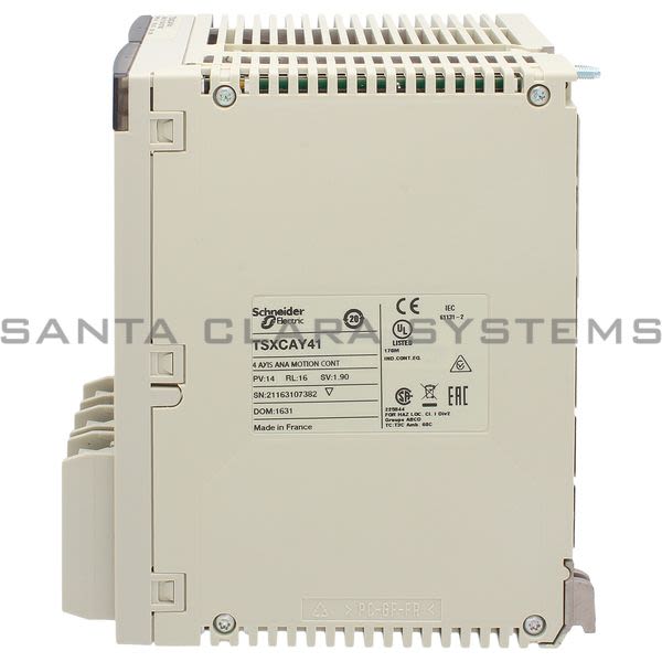 Telemecanique TSX CAY41  motion control modules - for servomotors - 8 ms..10 s - 4 axis Product Image
