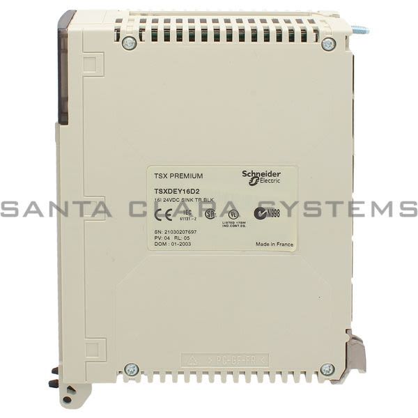 Telemecanique TSXDEY16D2 discrete input module Modicon Premium - 16 I 24 V DC Product Image
