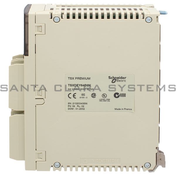 Telemecanique TSXDEY64D2K discrete input module Modicon Premium - 64 I 24 V DC Product Image