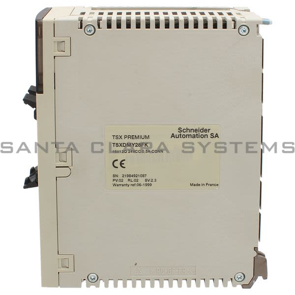 Telemecanique TSXDMY28FK discrete I/O module Modicon Premium - 16 I 24 V DC - 12 O solid state Product Image