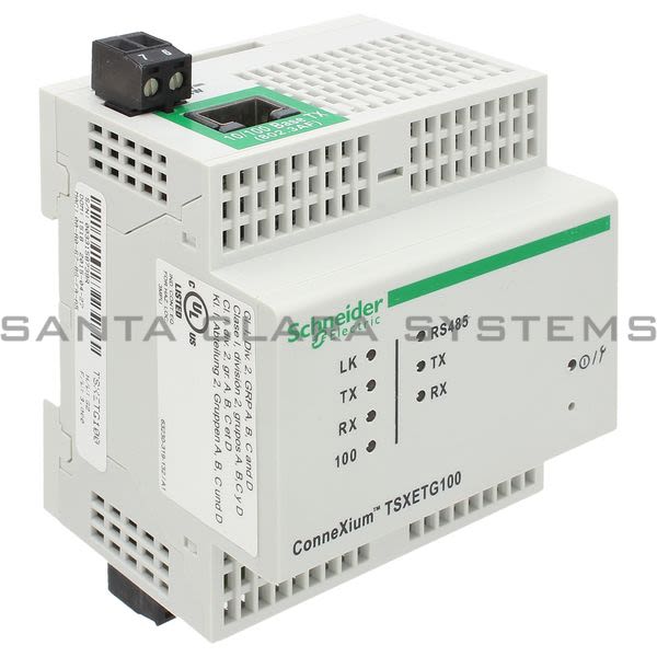 Telemecanique TSXETG100 Ethernet Modbus gateway/router - classB10 - 10BASE-T/100BASE-TX Product Image