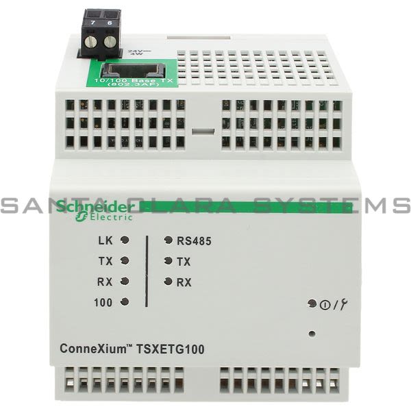 Telemecanique TSXETG100 Ethernet Modbus gateway/router - classB10 - 10BASE-T/100BASE-TX Product Image