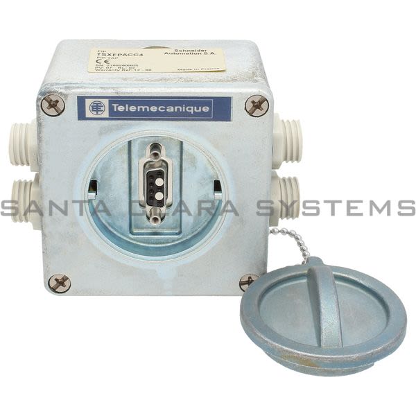 Telemecanique TSXFPACC4 dust and damp proof connection box for trunk cable tap link - IP65 Product Image