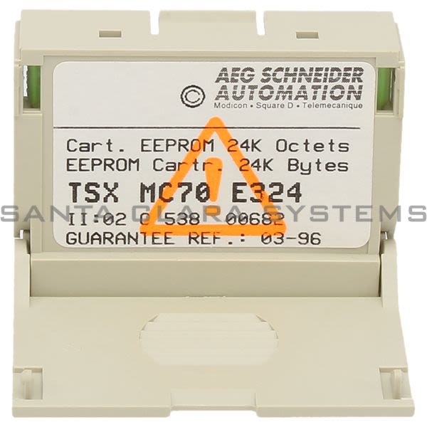 Telemecanique TSXMC70E324 Memory EEPROM Cartridge 24K Bytes Product Image