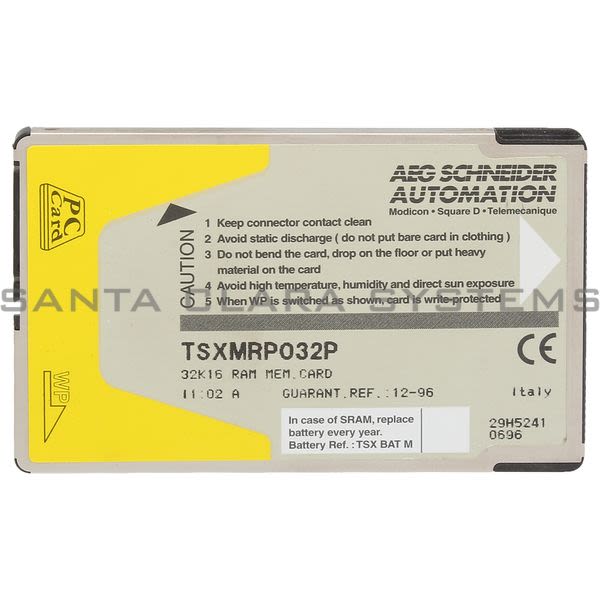 Telemecanique TSXMRP032P Memory Card Product Image