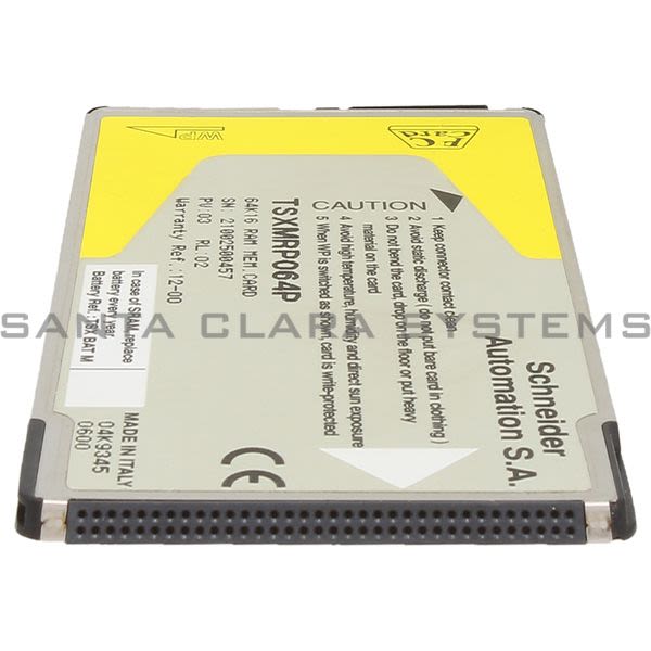 Telemecanique TSXMRP064P Memory Card Product Image