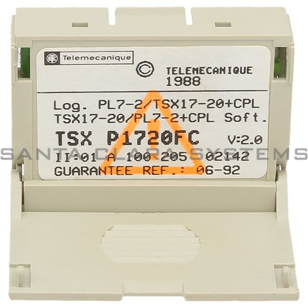 Telemecanique TSXP1720FC Software Product Image