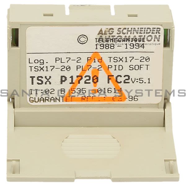 Telemecanique TSXP1720FC2 TSX17-20 PL7-2 PID SOFT Product Image