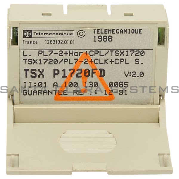 Telemecanique TSXP1720FD Software Product Image