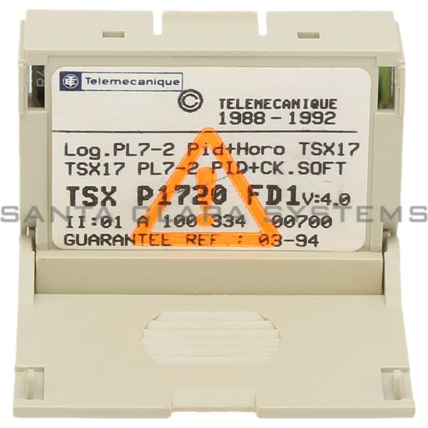 Telemecanique TSXP1720FD1 Software Product Image