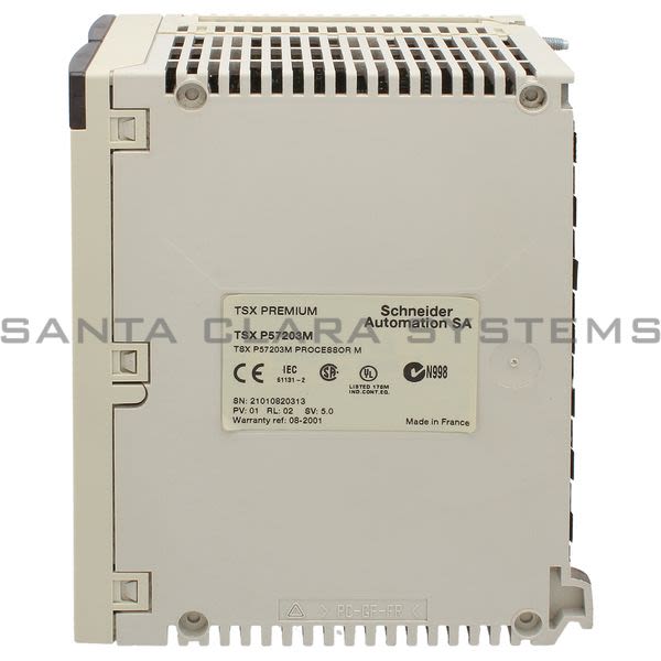 Telemecanique TSXP57203M double-format PL7 processor - 550 mA 5 V DC Product Image