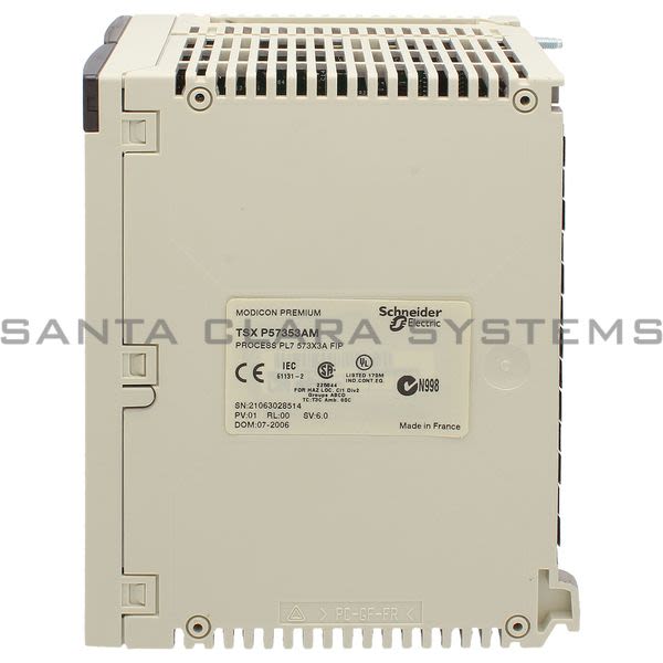 Telemecanique TSX P57353AM  double-format PL7 processor - 1160 mA Product Image