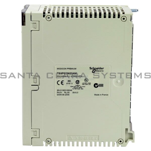 Telemecanique TSXP573623AM double-format PL7 processor - Transparent Ready - 1360 mA Product Image