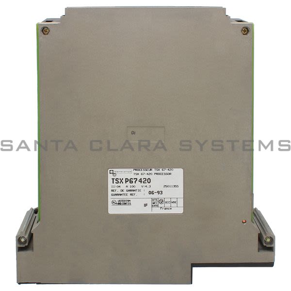 Telemecanique TSXP67420 Processor Module Product Image