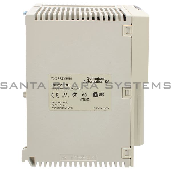 Telemecanique TSX PSY 5500M  power supply module - 24 V DC - 500/1700 mA - 19 W Product Image