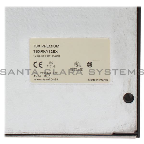 Telemecanique TSXRKY12EX extendable rack - for multi-racks configuration - 12 slots - IP20 Product Image