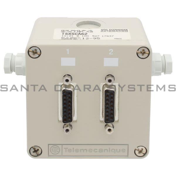 Telemecanique TSXSCA62 Modicon TSX Micro - passive 2-channel Uni-Telway subscriber socket Product Image