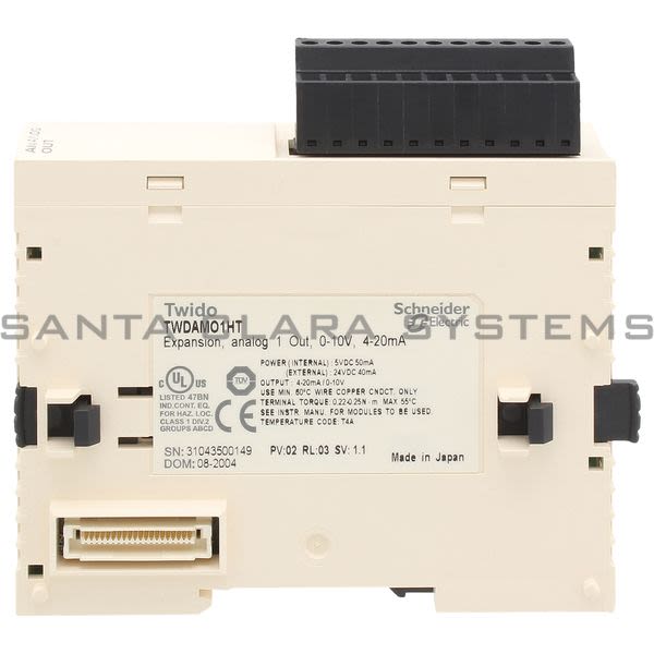Telemecanique TWDAMO1HT Analog Output Product Image