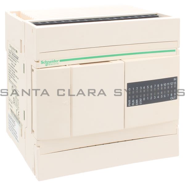 Telemecanique TWDLCAA24DRF extendable PLC base Twido - 100..240 V AC supply - 14 I 24 V DC - 10 O relay Product Image