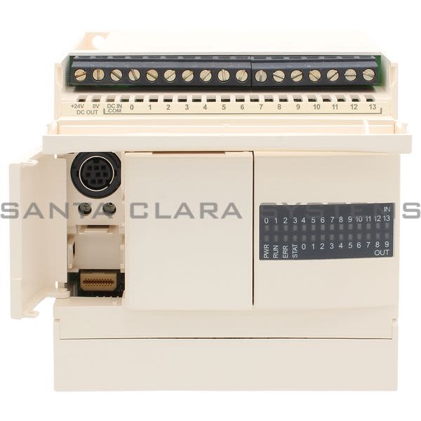 Telemecanique TWDLCAA24DRF extendable PLC base Twido - 100..240 V AC supply - 14 I 24 V DC - 10 O relay Product Image