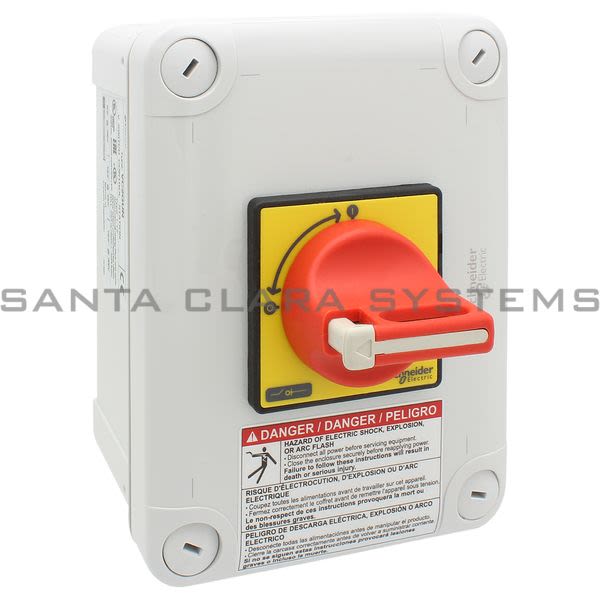 Telemecanique VC2GUN Emergency Stop Switch Disconnector Product Image