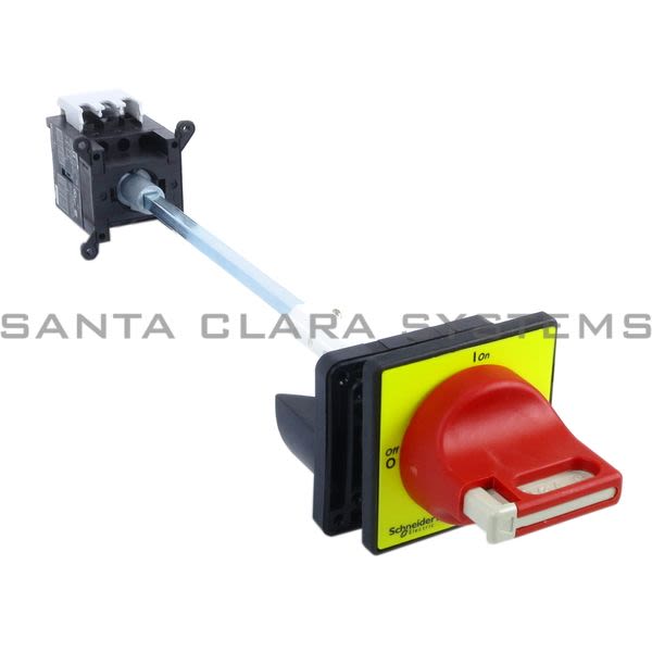 Telemecanique VCCDN12  TeSys Mini-Vario - emergency stop switch disconnector - 12 A - back of enclosure Product Image