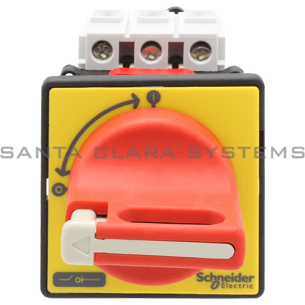 Telemecanique VCD01 TeSys Vario - emergency stop switch disconnector - 20 A - on door Product Image