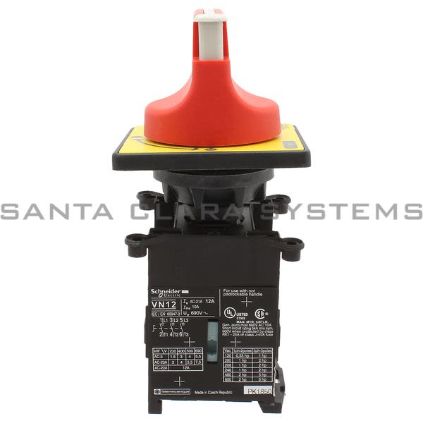 Telemecanique VCDN12 Emergency Stop Switch Disconnector Product Image