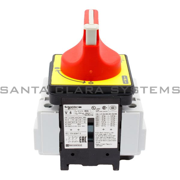Telemecanique VCF4 Emergency Stop Switch Disconnector Product Image