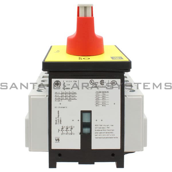 Telemecanique VCF6 TeSys Vario - emergency stop switch disconnector - 175 A - on door Product Image