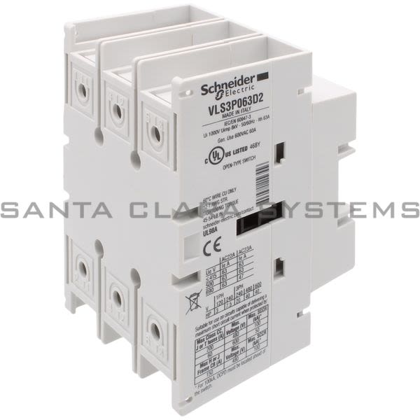 Telemecanique VLS3P063D2 Disconnnect Switch Product Image