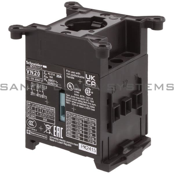 Telemecanique VN20 Switch Body Product Image
