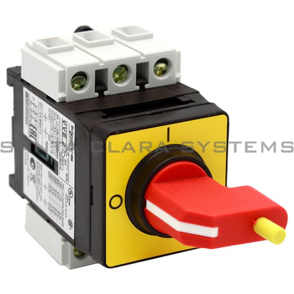 Telemecanique VVE2 TeSys Vario - emergency stop switch disconnector - 40 A - back of enclosure Product Image