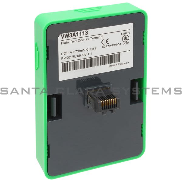 Telemecanique VW3A1113 Plain Text Display Terminal Product Image