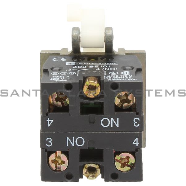 Telemecanique XACS103 spring return contact block - 2 NO - base mounting Product Image