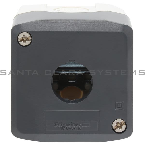 Telemecanique XALD01 dark grey empty enclosure lid - 1 cut-out Product Image