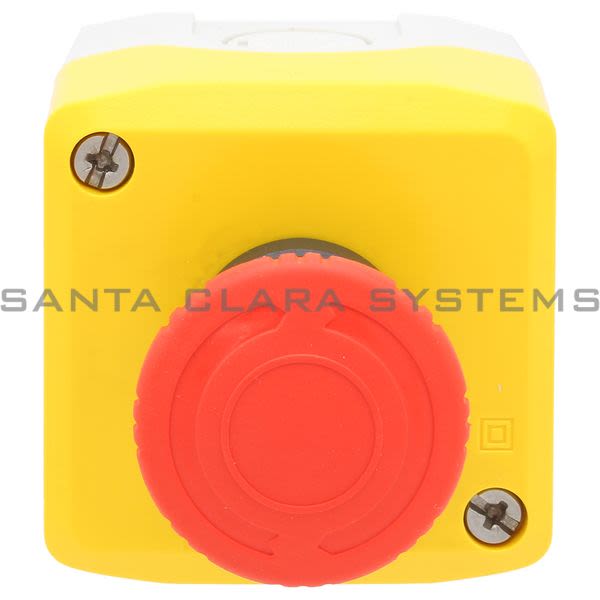 Telemecanique XALK174 yellow station - 1 red mushroom head pushbutton Ø40 turn to release 1NC Product Image