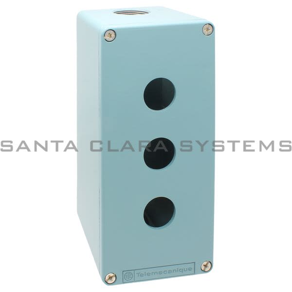 Telemecanique XAPM3503 die-cast empty control station - XAPM - Ø22 - zinc alloy - 3 horizontal openings Product Image