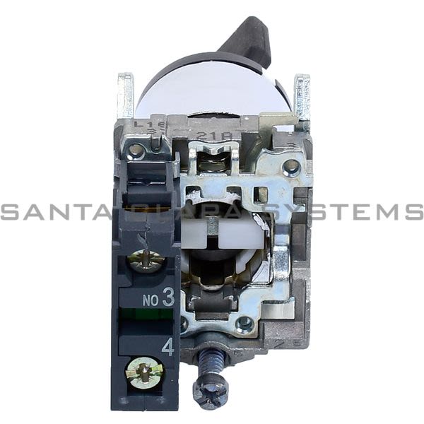 Telemecanique XB4BG21 black selector switch Ø22 2-position stay put 1NO 600V Product Image