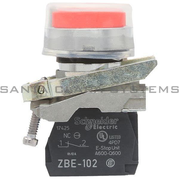 Telemecanique XB4BP42 Pushbutton Product Image