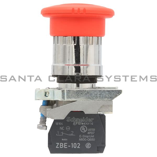 Telemecanique XB4BS8442 Emergency Stop Button Product Image