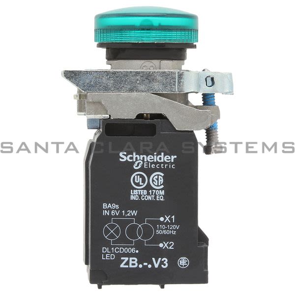 Telemecanique XB4BV33 Pilot Light Product Image