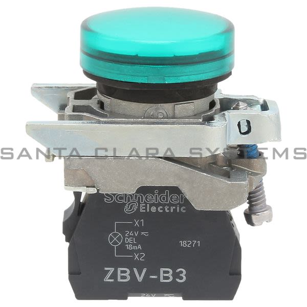 Telemecanique XB4BVB3 Pilot Light Product Image